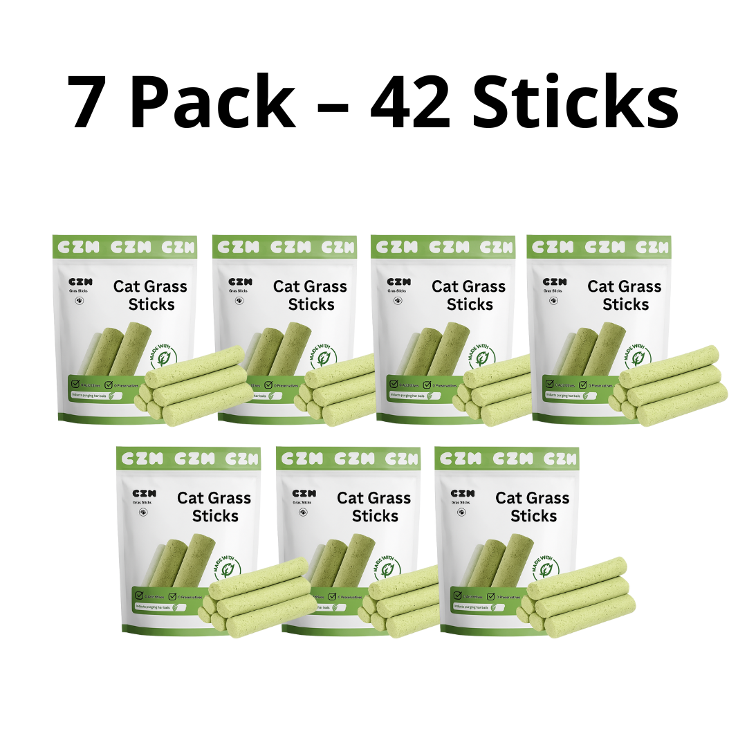 Natural Grass Sticks for Cats – Digestive Health