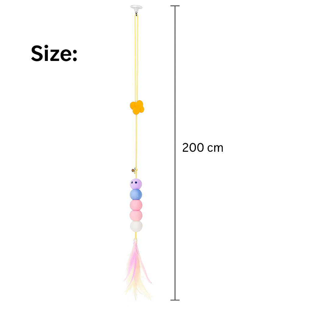 Hanging Suction Cup Toy for Cats