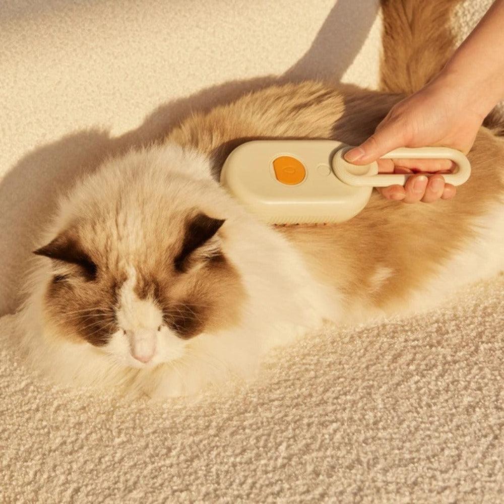 Steam Grooming Brush for Pets